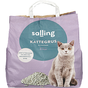 Kattegrus klumpende m. duft