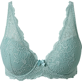 VRS dame BH str. D75 - grøn