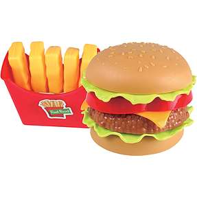 Junior Home legetøjsmad burgersæt
