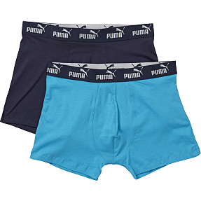 PUMA herre 2-pak tights str. S - blå