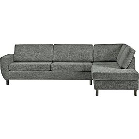 Rom Nordic højrevendt open-end sofa - grøn
