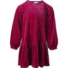 VRS børne kjole str. 98/104 - rød