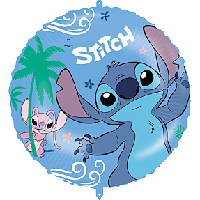 Folieballon Ø: 46 cm - Stitch