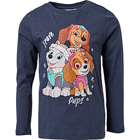 Paw Patrol bluse str. 110/116 - blå