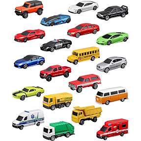 Car mania diecast 20-pak bil