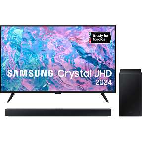 Samsung TU43CU6905 + HW-C440 Soundbar