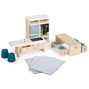 Dukkekøkken til dukkehus
