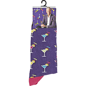 Mads Christensen herre strømper str. onesize - lilla