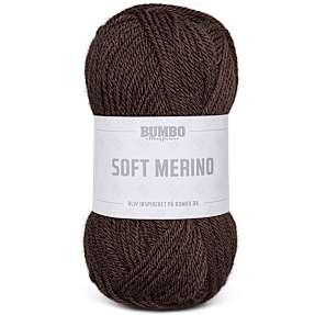 BUMBO By Mayflower merinouldgarn - chokolade 141