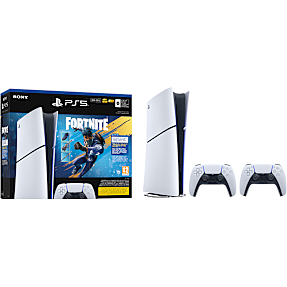 PS5 Slim Digital Fortnite Flowering Bundle inkl. 1 ekstra Dualsense Controller