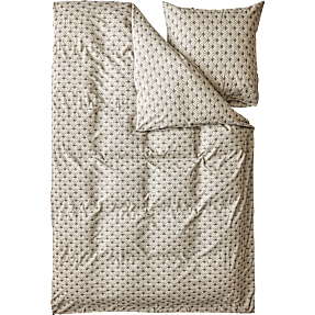 Salling sengetøj 140x220 cm - grå vifte