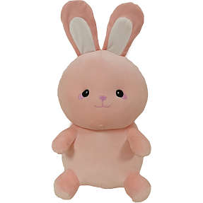 Pink kanin bamse 36 cm