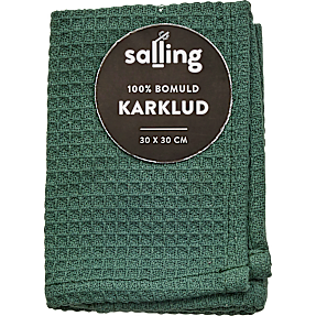 Salling karklud - mørkegrøn