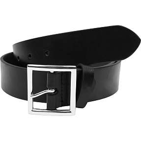 VRS dame læderbælte str. 85 cm - sort