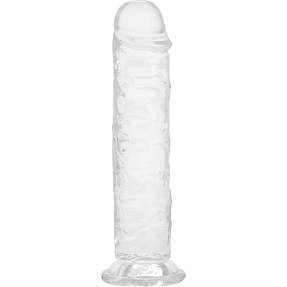 Willie City Klar dildo med sugekop 18 cm