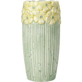 Keramikvase med mønster 21 cm