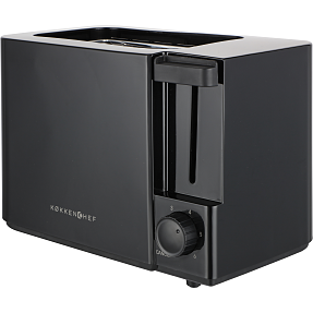 Køkkenchef høj brødrister - sort