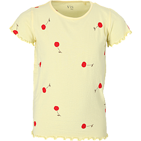 VRS børne T-shirt str. 98/104 - gul