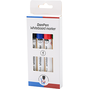 Danpen Whiteboard marker 4-pak