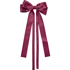 CBYH dame spænde med sløjfe - bordeaux