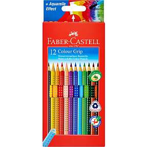 Faber-Castell Grip farveblyanter - 12 stk.