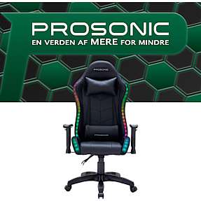 Prosonic junior gamerstol - sort
