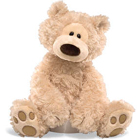 Gund Philbin plysbamse - beige