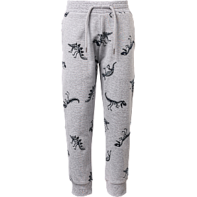VRS børne sweatbukser str. 140 - grå