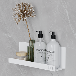 T&B hylde - mat hvid