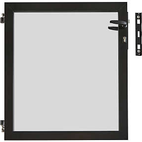 Smart fence - dør 95 med røgfarvet glas