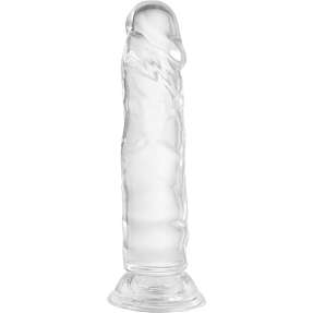 Willie City Klar dildo med sugekop 15 cm