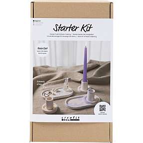 Start DIY kit resin støbning stager/fade