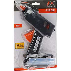 Limpistol med limstifter