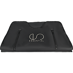 Essential infrarødt saunatæppe - sort