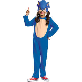 Sonic Movie kostume 5-6 år