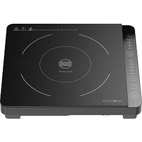 Køkkenchef induktionskogeplade - grå (Ø20cm)