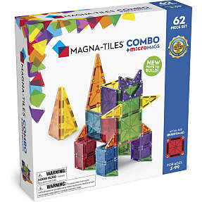Magna-Tiles micromags kombi - 62-dele