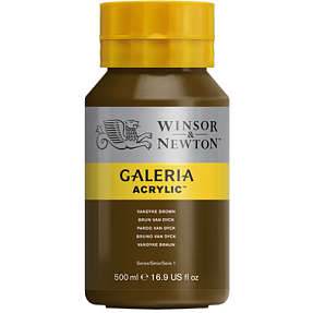 Galeria akrylmaling 500 ml - Vandyke Brown