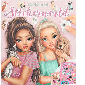 TOPModel Stickerworld KITTY and DOGGY stickersbog - Talita og Candy