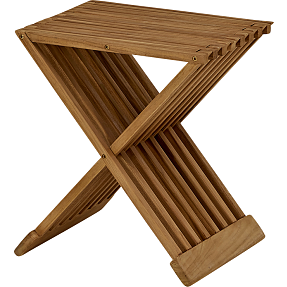 Gandia foldbar skammel - teak