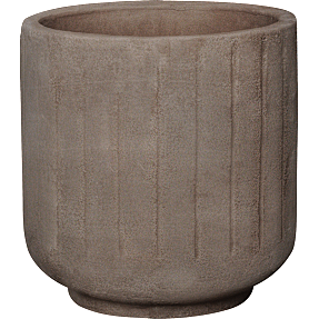 Sevilla krukke - brun - Ø:35 H:36 cm