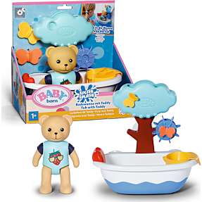 Baby Born dukke badekar med bamse