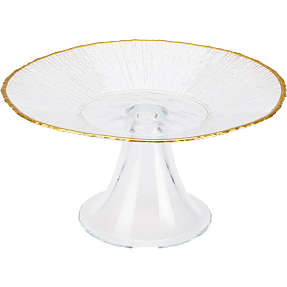 Kagefad på fod - glas