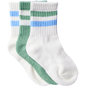 VRS baby 3-pak strømper str. 20/22 - grøn