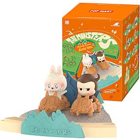 Labubu monsters playing games scene samlerfigur – flere varianter – assorteret