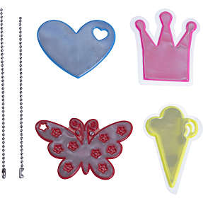 321 Go! refleksstickers og reflekshangers - pige