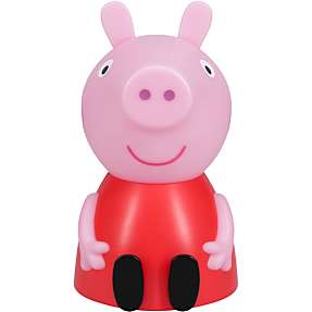 Gurli Gris natlampe - rød/lyserød