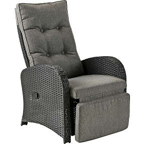 Cambridge loungestol, sort