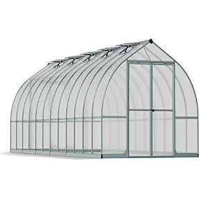 Bella drivhus - sølvfarvet