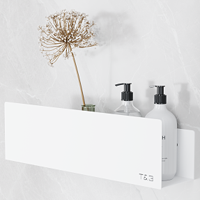 T&B hylde medium - mat hvid